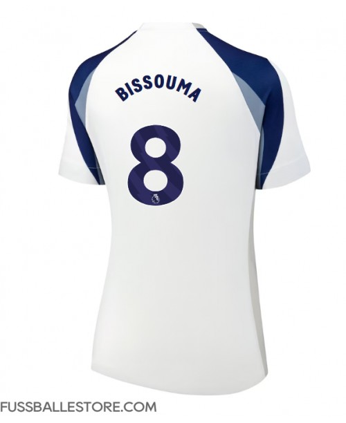 Günstige Tottenham Hotspur Yves Bissouma #8 Heimtrikot Damen 2025-26 Kurzarm Günstige Tottenham Hotspur Yves Bissouma #8 Heimtrikot Damen 2025-26 Kurzarm